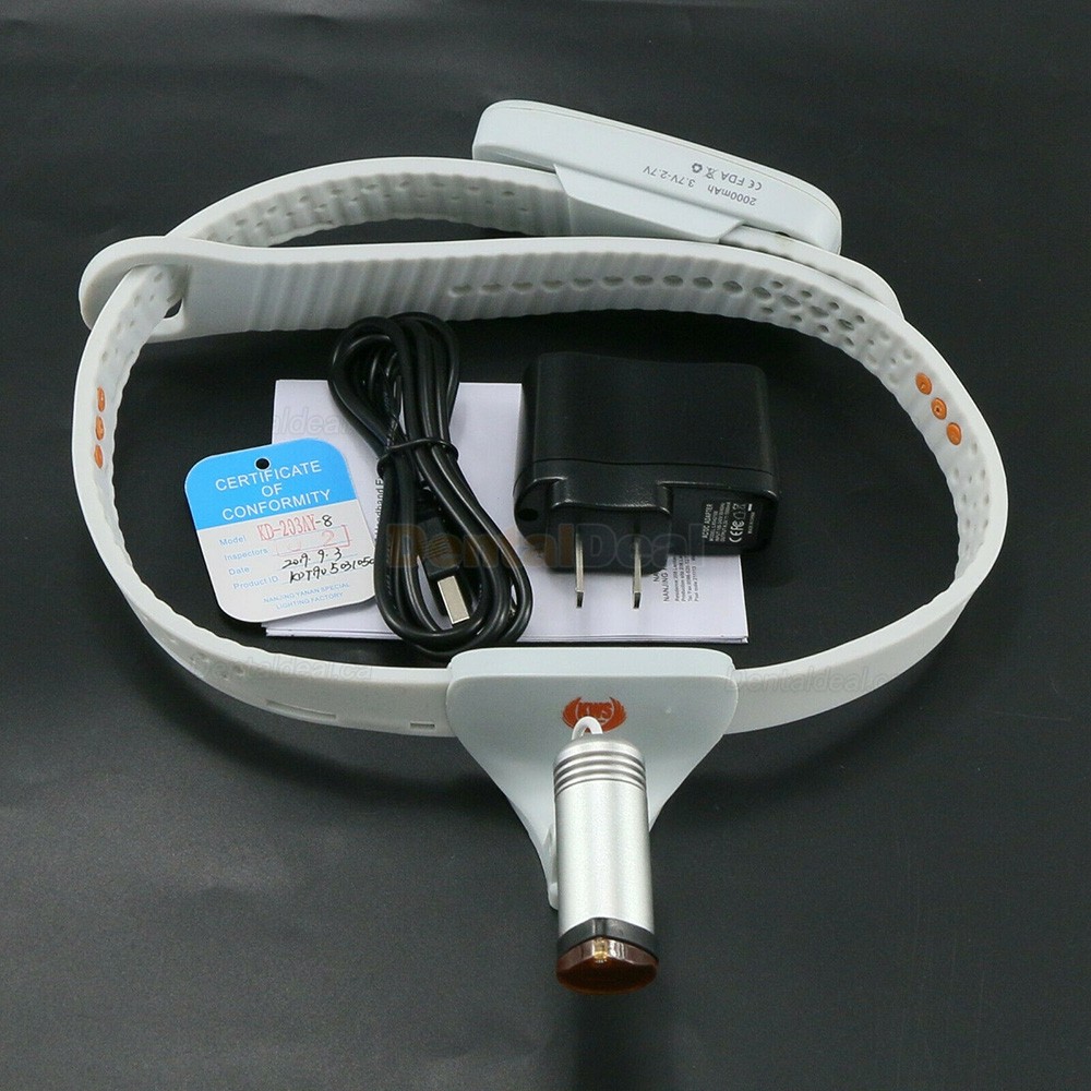 KWS KD-203AY-8 Dental Medical Surgical LED Headlight for Surgical Loupe